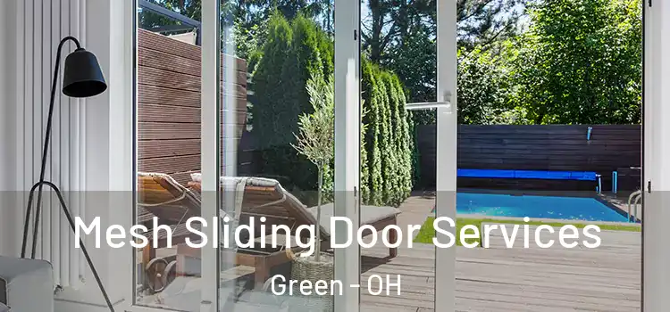 Mesh Sliding Door Services Green - OH