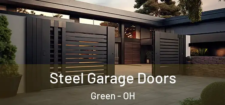 Steel Garage Doors Green - OH